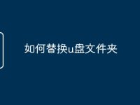 如何替换u盘文件夹-路由网