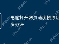 电脑打开网页速度慢原因及解决办法-路由网