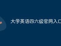 大学英语四六级官网入口-路由网