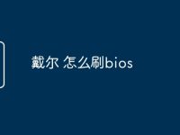 戴尔 怎么刷bios-路由网