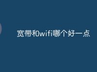 宽带和wifi哪个好一点-路由网