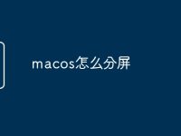 macos怎么分屏-路由网