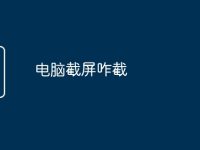电脑截屏咋截-路由网