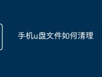 手机u盘文件如何清理-路由网