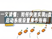 一文读懂：如何快速实现u盘启动系统设置操作指南-路由网
