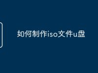 如何制作iso文件u盘-路由网
