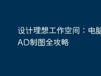 设计理想工作空间:电脑桌CAD制图全攻略-路由网