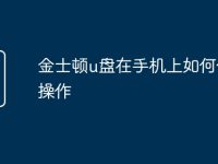 金士顿u盘在手机上如何使用操作-路由网
