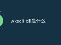 wkscli.dll是什么-路由网