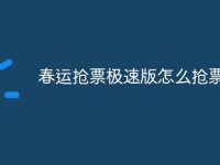 春运抢票极速版怎么抢票-路由网