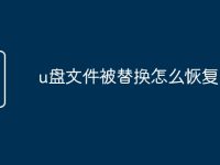 u盘文件被替换怎么恢复-路由网