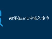 如何在smb中输入命令-路由网