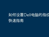 如何设置Dell电脑的指纹锁?快速指南-路由网
