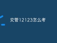 交管12123怎么考-路由网