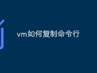 vm如何复制命令行-路由网