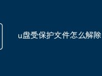 u盘受保护文件怎么解除-路由网