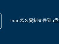 mac怎么复制文件到u盘-路由网