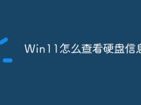 Win11怎么查看硬盘信息-路由网