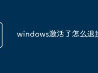 windows激活了怎么退货-路由网