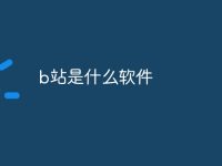 b站是什么软件-路由网