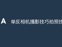 单反相机摄影技巧拍照技巧-路由网