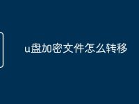 u盘加密文件怎么转移-路由网