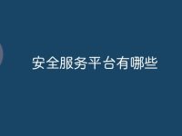 安全服务平台有哪些-路由网