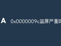0x0000009c蓝屏严重吗-路由网