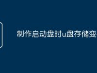 制作启动盘时u盘存储变小-路由网