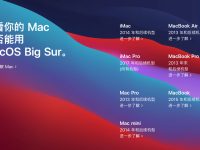 macOS Big Sur支持机型有哪些-路由网