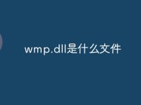 wmp.dll是什么文件-路由网