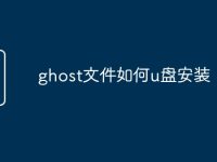 ghost文件如何u盘安装-路由网