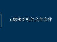 u盘接手机怎么存文件-路由网