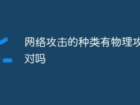 网络攻击的种类有物理攻击嘛对吗-路由网