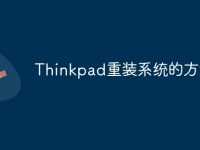 Thinkpad重装系统的方法-路由网