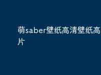 萌saber壁纸高清壁纸高清图片-路由网