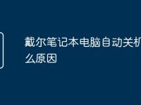 戴尔笔记本电脑自动关机是什么原因-路由网