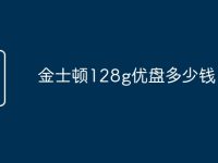 金士顿128g优盘多少钱-路由网