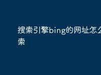搜索引擎bing的网址怎么搜索-路由网