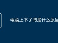 电脑上不了网是什么原因-路由网