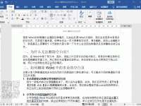 word目录后面有一页空白怎么办，教你如何删除多余的空白页-路由网