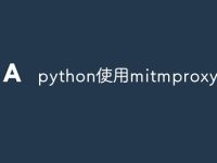 python使用mitmproxy教程-路由网