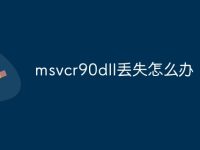 msvcr90dll丢失怎么办-路由网
