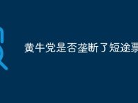 黄牛党是否垄断了短途票源-路由网