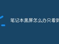 笔记本黑屏怎么办只看到鼠标-路由网