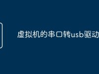 虚拟机的串口转usb驱动安装-路由网