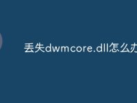 丢失dwmcore.dll怎么办-路由网