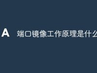 端口镜像工作原理是什么-路由网