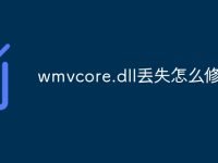 wmvcore.dll丢失怎么修复-路由网
