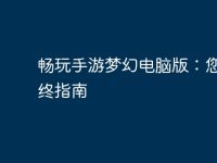 畅玩手游梦幻电脑版：您的最终指南-路由网
